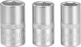 Набор торцевых головок Stanley FMMT17092-0 1/4" (3 пр.)