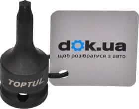 Торцевая головка с битой Toptul KADA1640 T40 1/2"