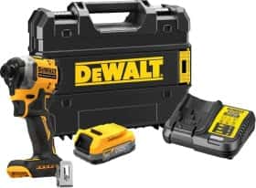 Шурупокрут DeWALT акумуляторний DCF850E1T (1 акумулятор + ЗП + чохол)