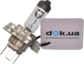 Автолампа Дорожная Карта H4 P45t 55 W 60 W прозрачная DKH412V6055WP45T