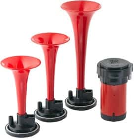 Клаксон Behr Hella 3PD003001-671 "дудка" 12 В 118 дБ (3 дудки)