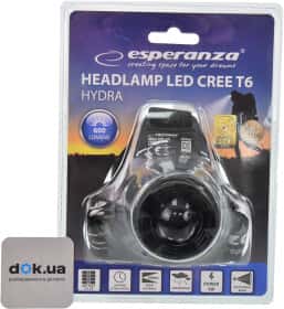 Налобний ліхтар Esperanza Head Lamp Hydra EOT031