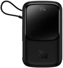 Повербанк Baseus Qpow Pro Digital Display 10000 mAh 20 Вт Повербанк Baseus Qpow Pro Digital Display 10000 mAh 20 Вт