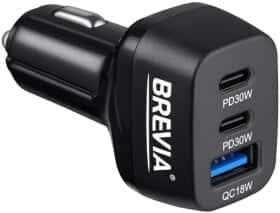 USB зарядка в авто Brevia ePower TriDrive 46078DCUB