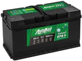 Аккумулятор AutoParts 6 CT-105-R Galaxy EFB II ARL105EFBL6