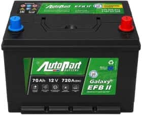 Аккумулятор AutoParts 6 CT-70-R Galaxy EFB II ARL070EFBJ
