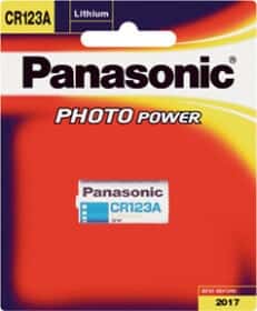 Батарейка Panasonic Photo power CR-123AW/1BE CR123A 3 V 1 шт
