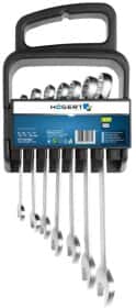 Набір ключів ріжково-накидних Hoegert Technik HT1W490 8-19 мм 7 шт
