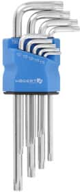 Набір ключів TORX Hoegert Technik HT1W830 T10-T50 9 шт