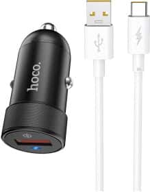USB зарядка в авто Hoco Z32A 79046