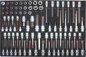 Набір торцевих головок Force 4883 1/2", 3/8" (88 пр.)