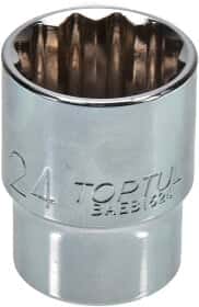 Торцевая головка Toptul BAEB1624 24 мм 1/2"