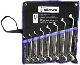 Набір ключів накидних KONNER-KOREA 48-956 6x7-20x22 мм 8 шт