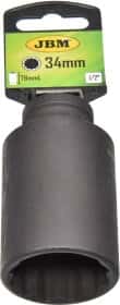 Торцевая головка JBM 11617 34 мм 1/2"