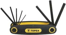Набір ключів шестигранних Topex 35D958 1,5-6 мм 8 шт