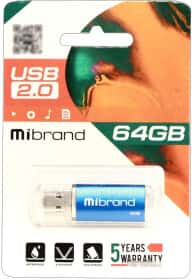 Флешка Mibrand Cougar 64 ГБ MI20CU64P1U