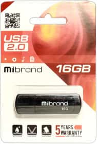 Флешка Mibrand Grizzly 16 ГБ