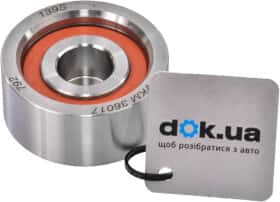 Обводной ролик поликлинового ремня SKF VKM 36017