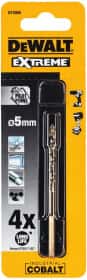 Сверло DeWALT спиральное по металлу Extreme Industrial Cobalt DT4906 5 мм