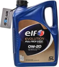 Моторное масло Elf Evolution Full-Tech VSX 0W-20 синтетическое