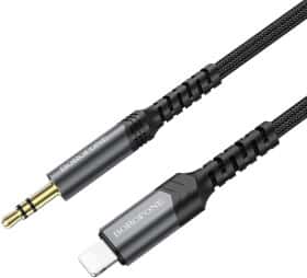 Кабель Borofone BL15 BL15MG1 Apple Lightning - 3.5 (Male) 1 м
