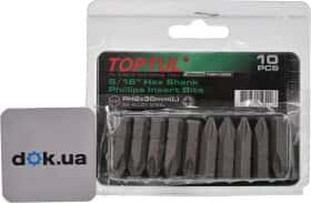 Набор бит Toptul FSBA1002G 10 шт.