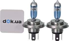 Автолампа Osram Night Breaker Laser H4 P43t 55 W 60 W прозрачно-голубая 64193NL-2HB