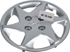 Ковпак на колесо Hyundai / Kia Hyundai Elantra III колір сріблястий