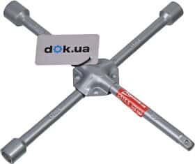 Ключ балонный Poputchik 24-143 крестовой 17x19x21 мм