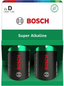 Батарейка Bosch Super Alkaline 8594162800209 D 1,5 V 2 шт