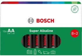 Батарейка Bosch Super Alkaline 8594162800223 AA (пальчиковая) 1,5 V 10 шт