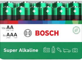 Батарейка Bosch Super Alkaline 8594162800247 AA + AAA 1,5 V 16 шт