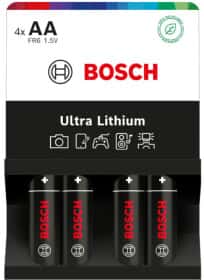 Аккумуляторная батарейка Bosch Ultra Lithium 8594162800018 3000 mAh 4 шт