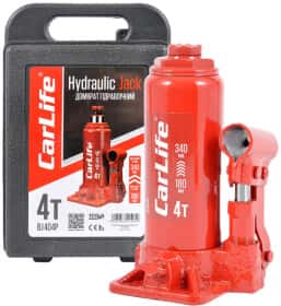 Домкрат Carlife бутылочный гидравлический 4 т BJ404P