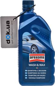 Автошампунь-полироль концентрат Arexons Wash & Wax с воском