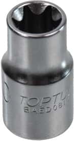 Торцева головка Toptul BAED0810 E10 1/4"