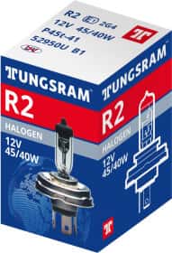 Автолампа Tungsram Standard R2 P45t 40 W 45 W прозора 52950U