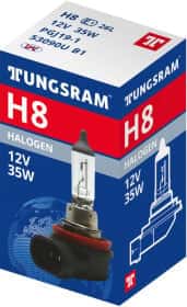 Автолампа Tungsram Standart H8 PGJ19-1 35 W прозора 53090U