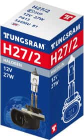 Автолампа Tungsram Standard H27W/2 PGJ13 27 W прозора 54490u