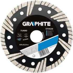 Круг отрезной Graphite Turbo 57H626 125 мм
