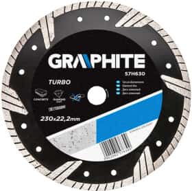 Круг відрізний Graphite Turbo 57H630 230 мм