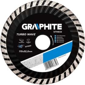 Круг відрізний Graphite Turbo Wave 57H632 115 мм