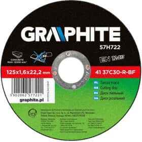 Круг відрізний Graphite 57H722 125 мм
