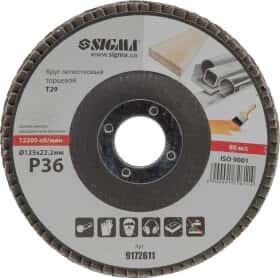 Круг лепестковый Sigma 9172611 125 мм