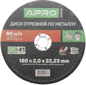 Круг відрізний Apro 829010 180 мм
