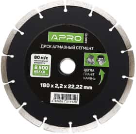 Круг відрізний Apro 830010 180 мм