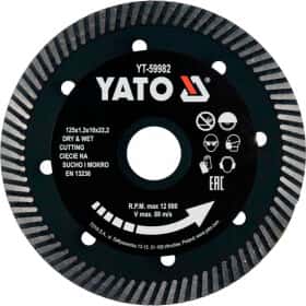 Круг відрізний Yato YT-59982 125 мм