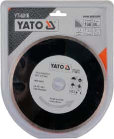 Круг отрезной Yato YT-6016 180 мм