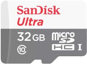 Карта памяти SanDisk Ultra Light microSDHC 32 ГБ с SD-адаптером