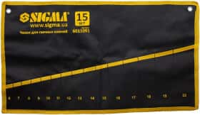 Чехол для инструментов Sigma 6011091 15 секц.